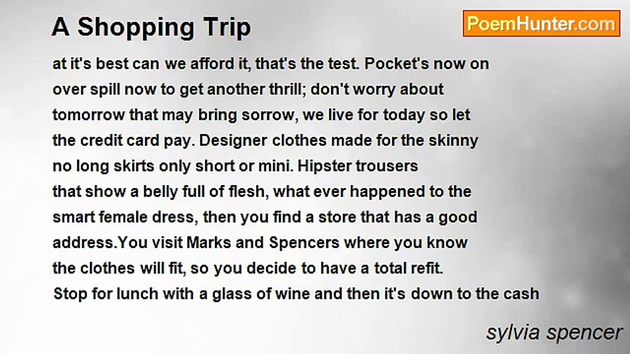 sylvia spencer - A Shopping Trip
