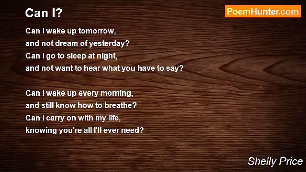 Shelly Price - Can I?