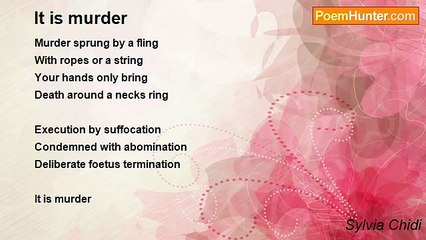 Sylvia Chidi - It is murder