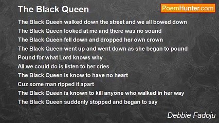 Debbie Fadoju - The Black Queen