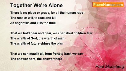 Paul Moosberg - Together We're Alone