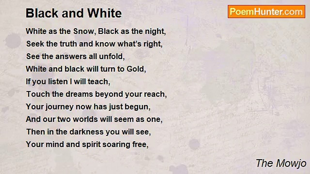 The Mowjo - Black and White