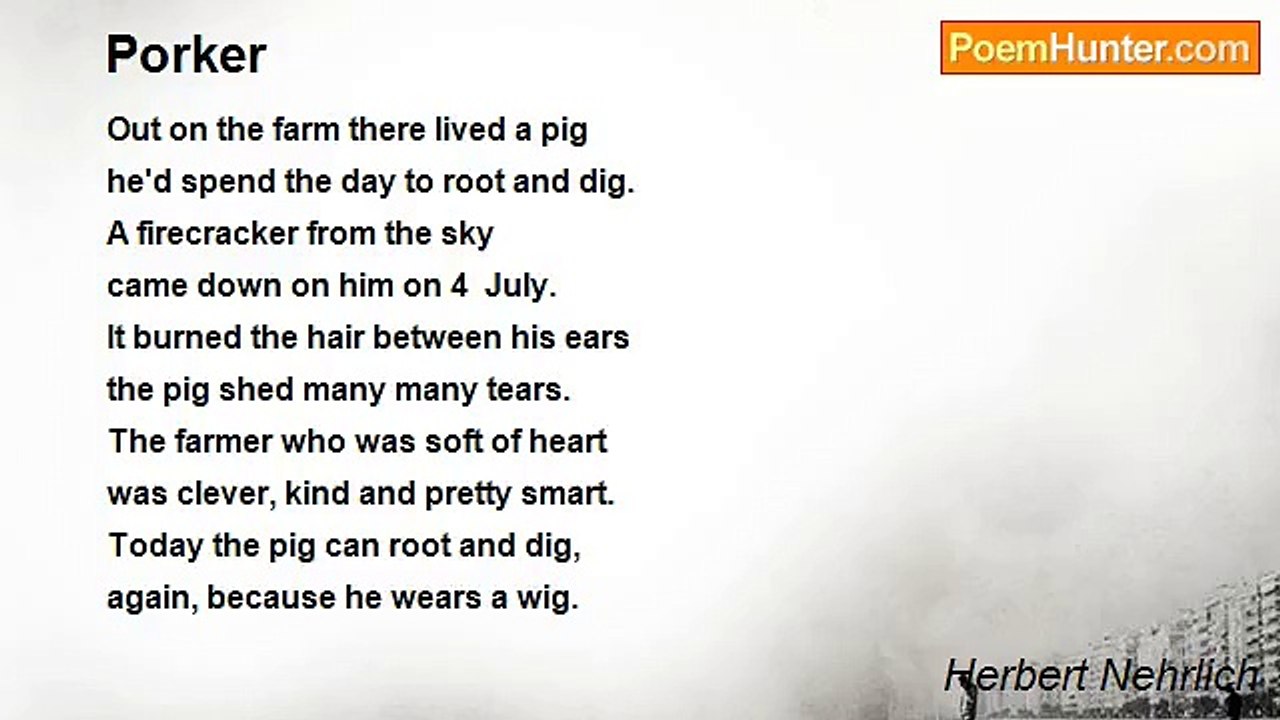 Herbert Nehrlich - Porker