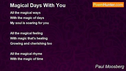 Paul Moosberg - Magical Days With You