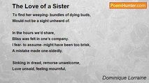 Dominique Lorraine - The Love of a Sister