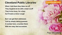 Paul Moosberg - Cleveland Public Libraries