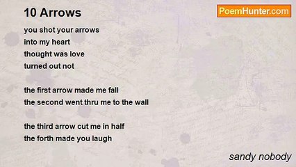 sandy nobody - 10 Arrows