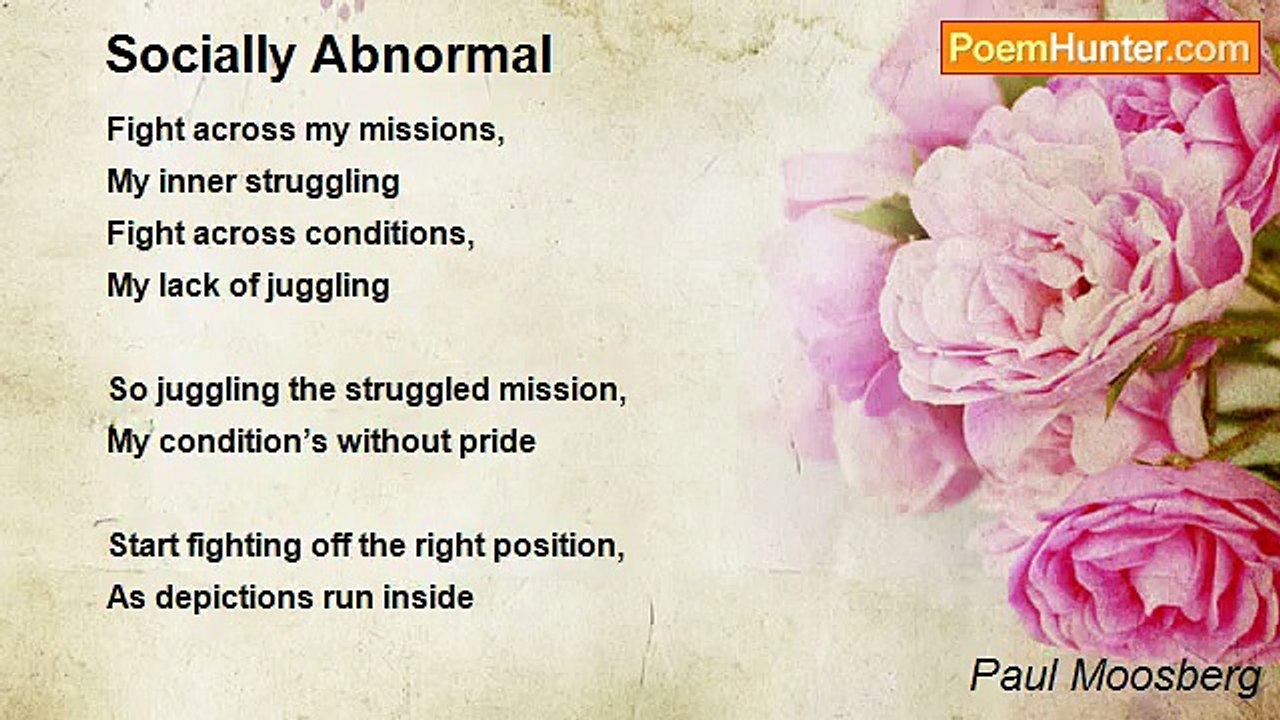 Paul Moosberg - Socially Abnormal