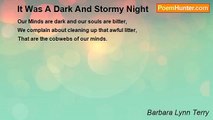 Barbara Lynn Terry - It Was A Dark And Stormy Night