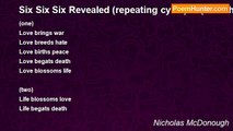 Nicholas McDonough - Six Six Six Revealed (repeating cycle)     (Jul 7th,2004)