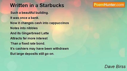 Dave Birss - Written in a Starbucks