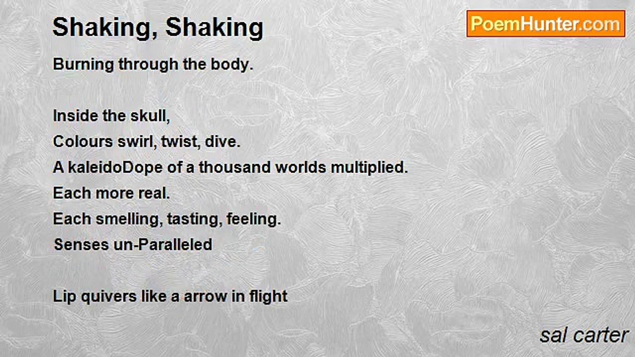 sal carter - Shaking, Shaking