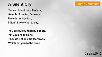 Lesa MRK - A Silent Cry