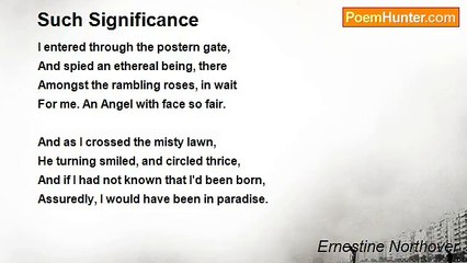 Ernestine Northover - Such Significance