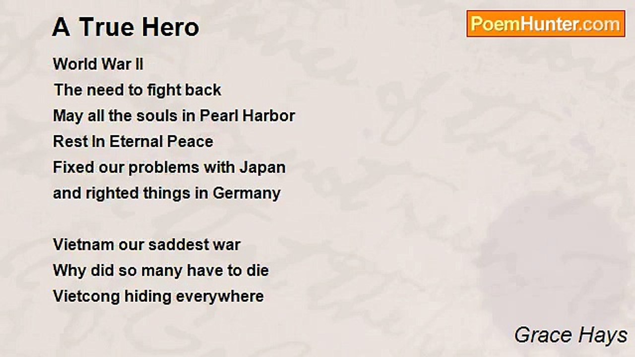 Grace Hays - A True Hero