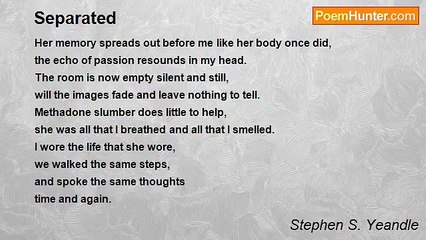 Stephen S. Yeandle - Separated