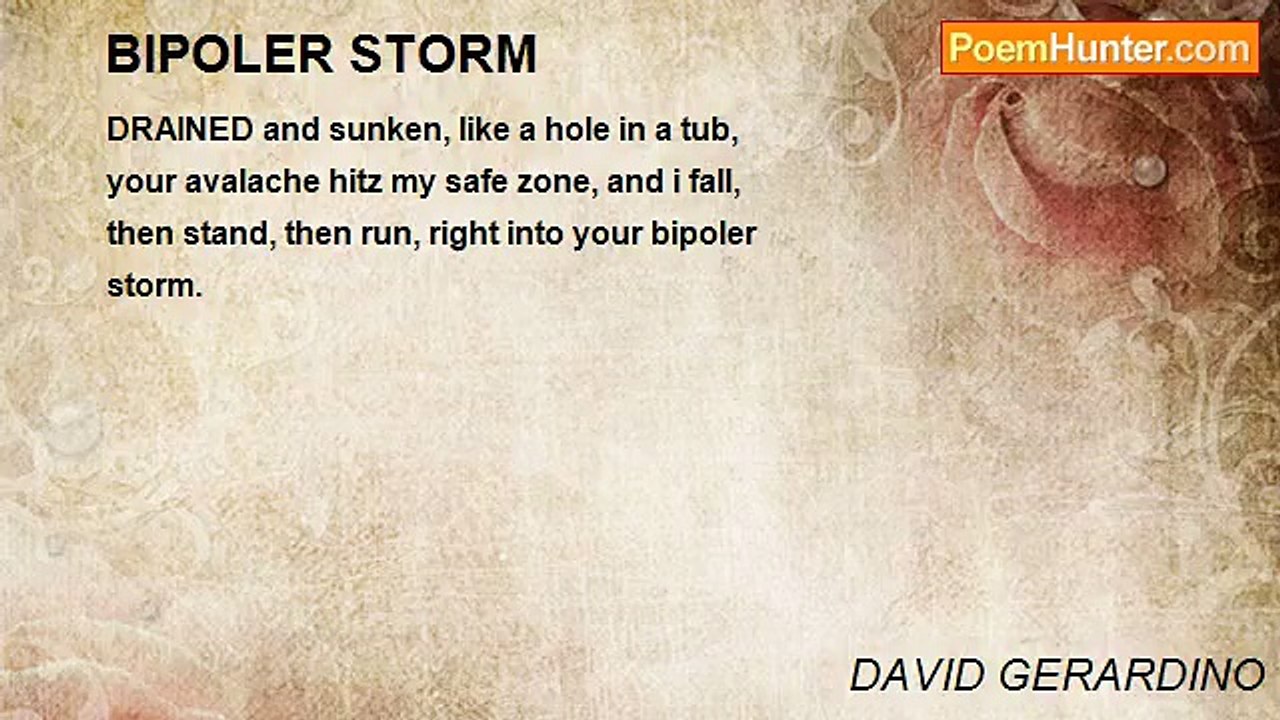 DAVID GERARDINO - BIPOLER STORM
