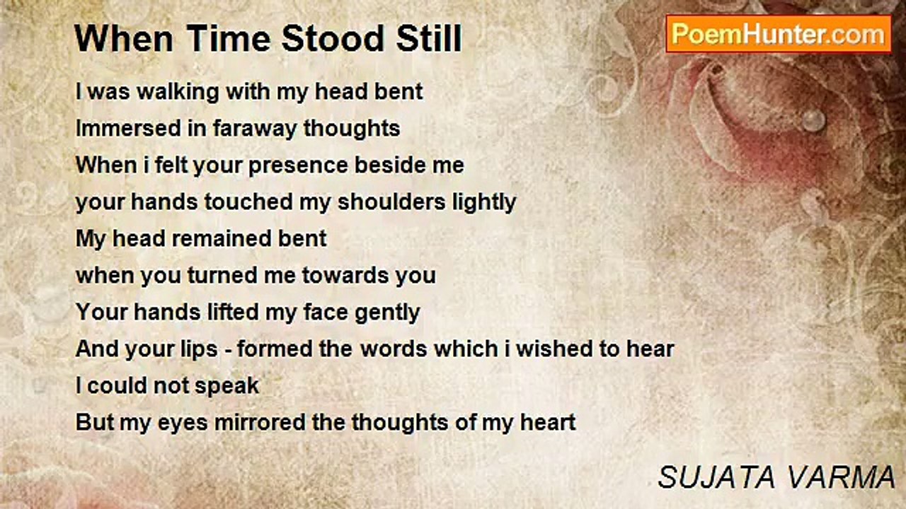 SUJATA VARMA - When Time Stood Still