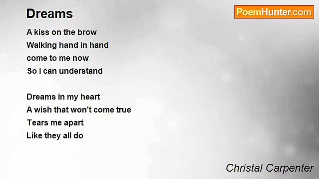 Christal Carpenter - Dreams