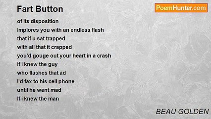 BEAU GOLDEN - Fart Button