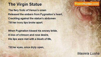 Masiela Lusha - The Virgin Statue