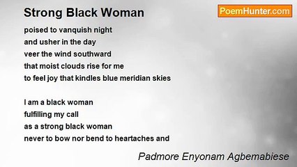 Padmore Enyonam Agbemabiese - Strong Black Woman