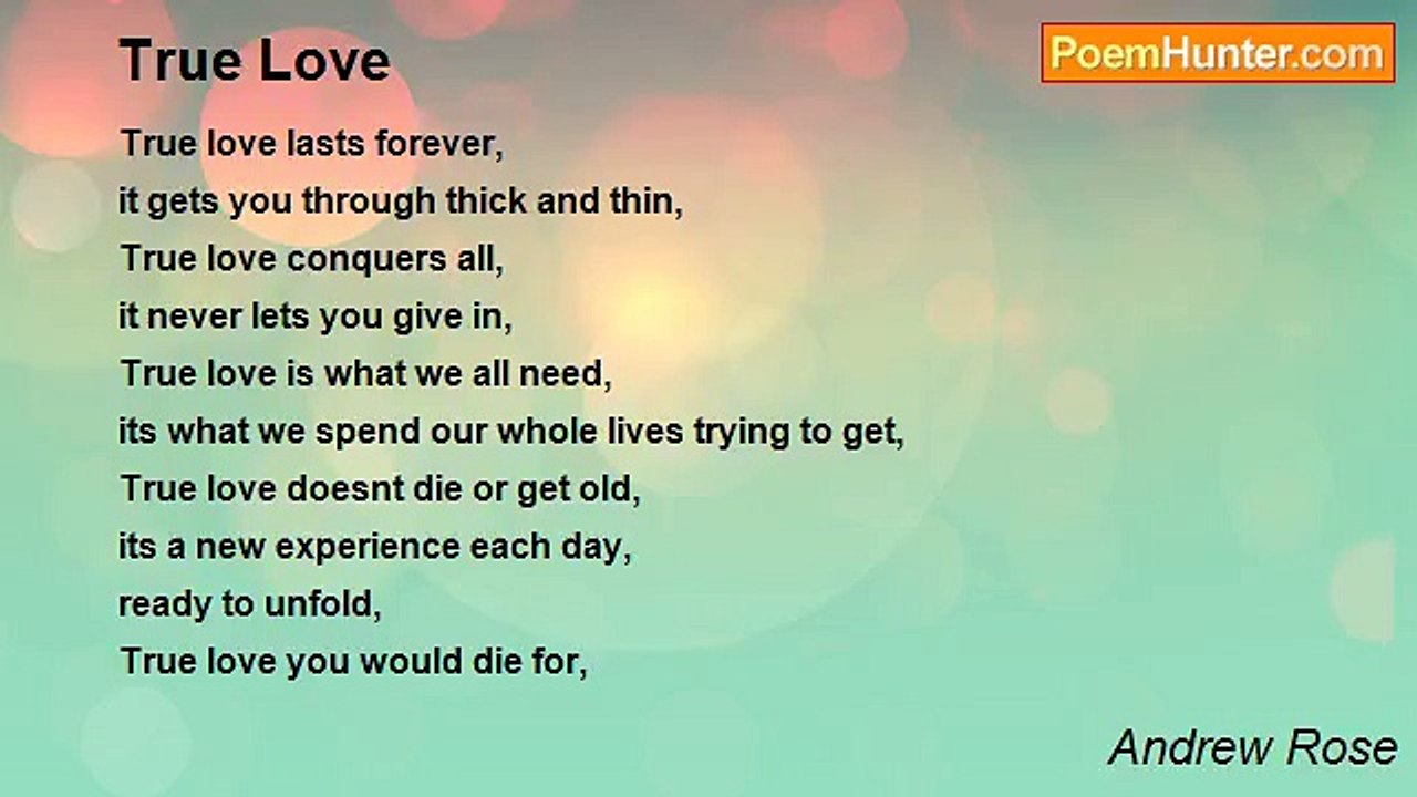 Andrew Rose - True Love