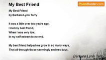 Barbara Lynn Terry - My Best Friend