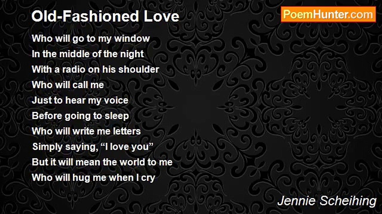 Jennie Scheihing - Old-Fashioned Love