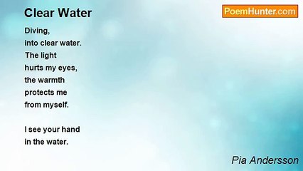 Pia Andersson - Clear Water
