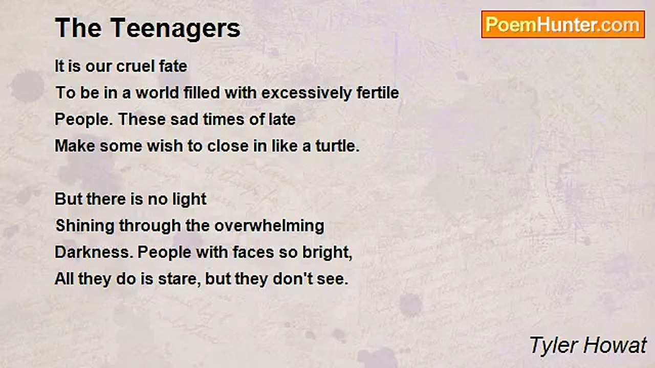 Tyler Howat - The Teenagers