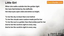 Sophia White - Little Girl