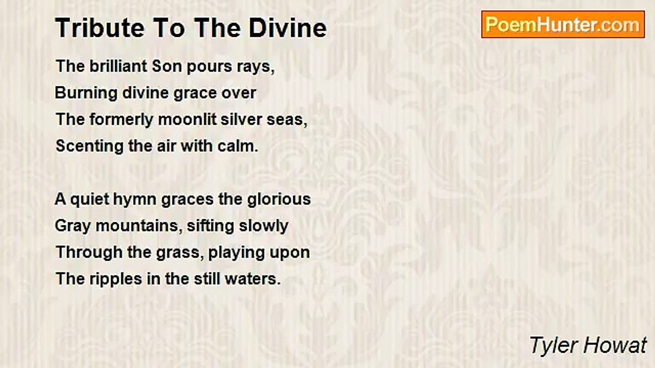Tyler Howat - Tribute To The Divine