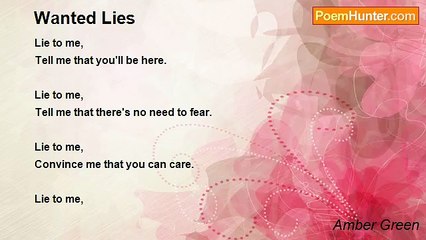 Amber Green - Wanted Lies