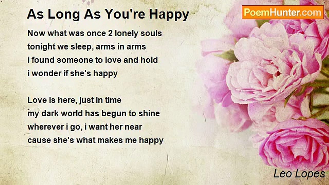 Leo Lopes - As Long As You're Happy