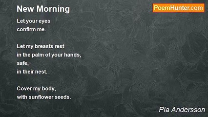 Pia Andersson - New Morning