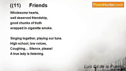 Luis Gil de la Puente - ((11)      Friends