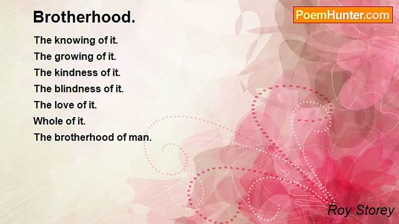 Roy Storey - Brotherhood.
