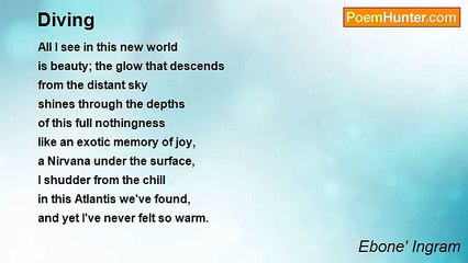 Ebone' Ingram - Diving