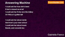 Gabriella Franco - Answering Machine