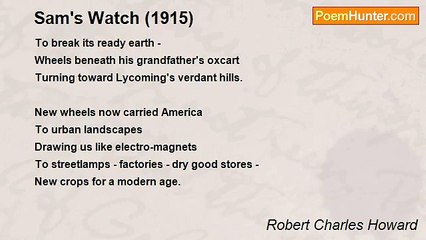 Robert Charles Howard - Sam's Watch (1915)