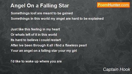 Captain Hook - Angel On a Falling Star