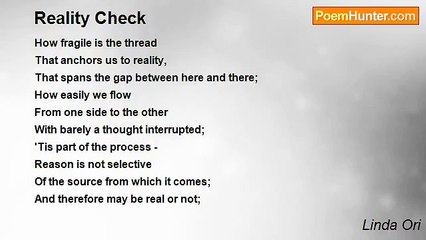 Linda Ori - Reality Check