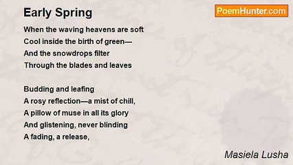 Masiela Lusha - Early Spring