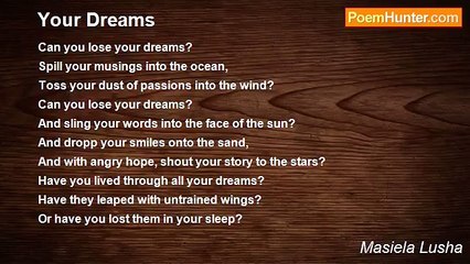 Masiela Lusha - Your Dreams