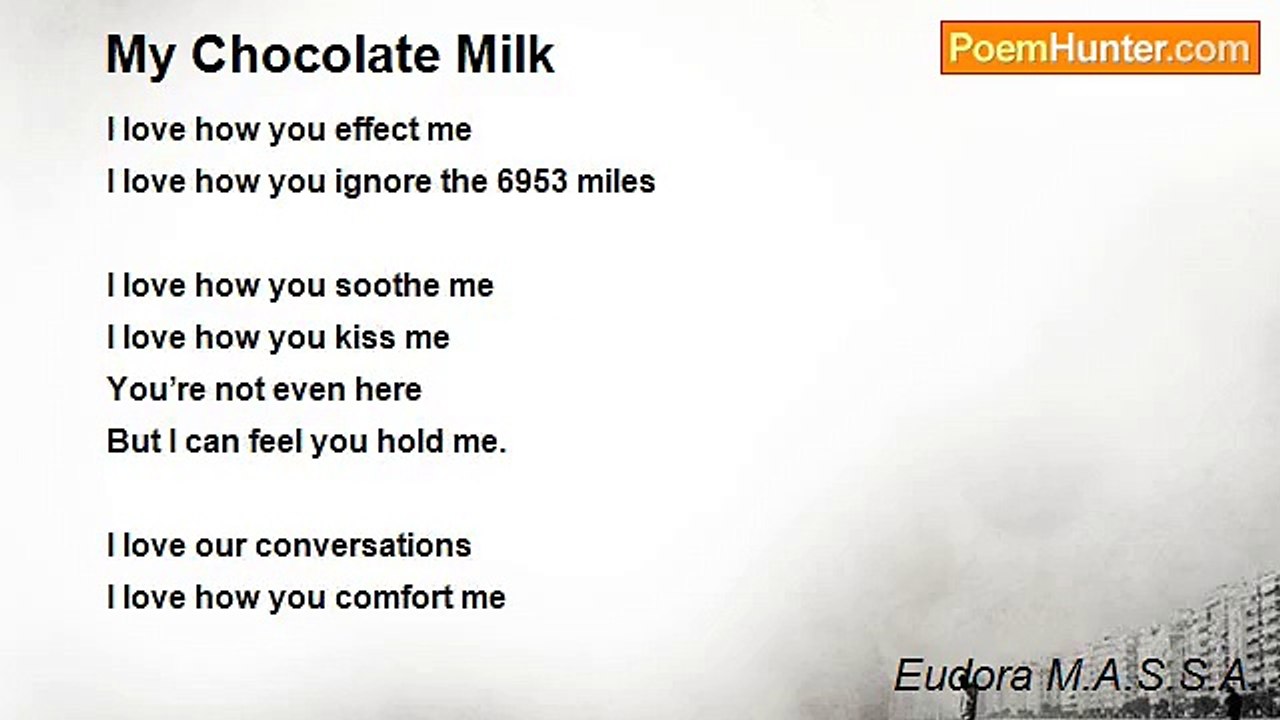 Eudora M.A.S.S.A. - My Chocolate Milk
