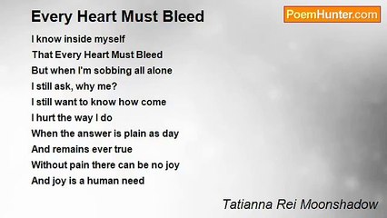 Tatianna Rei Moonshadow - Every Heart Must Bleed