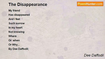 Dee Daffodil - The Disappearance