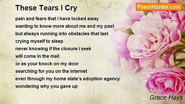 Grace Hays - These Tears I Cry
