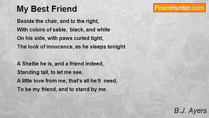 B.J. Ayers - My Best Friend